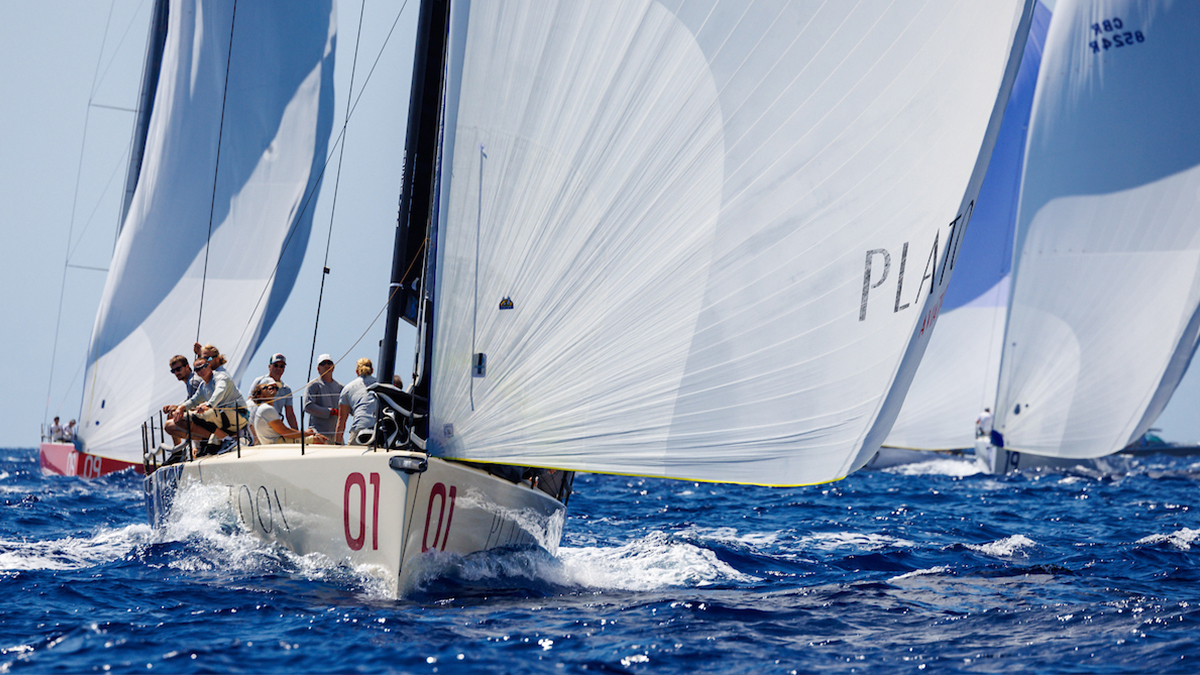 Platoon Aviation, líder en la primera jornada de la Puerto Portals 52 SUPER SERIES Sailing Week