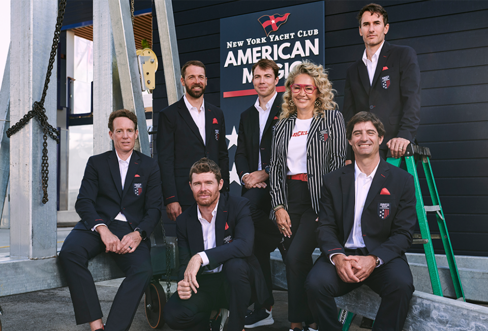 Lola Casademunt viste a uno de los equipos de America’s Cup