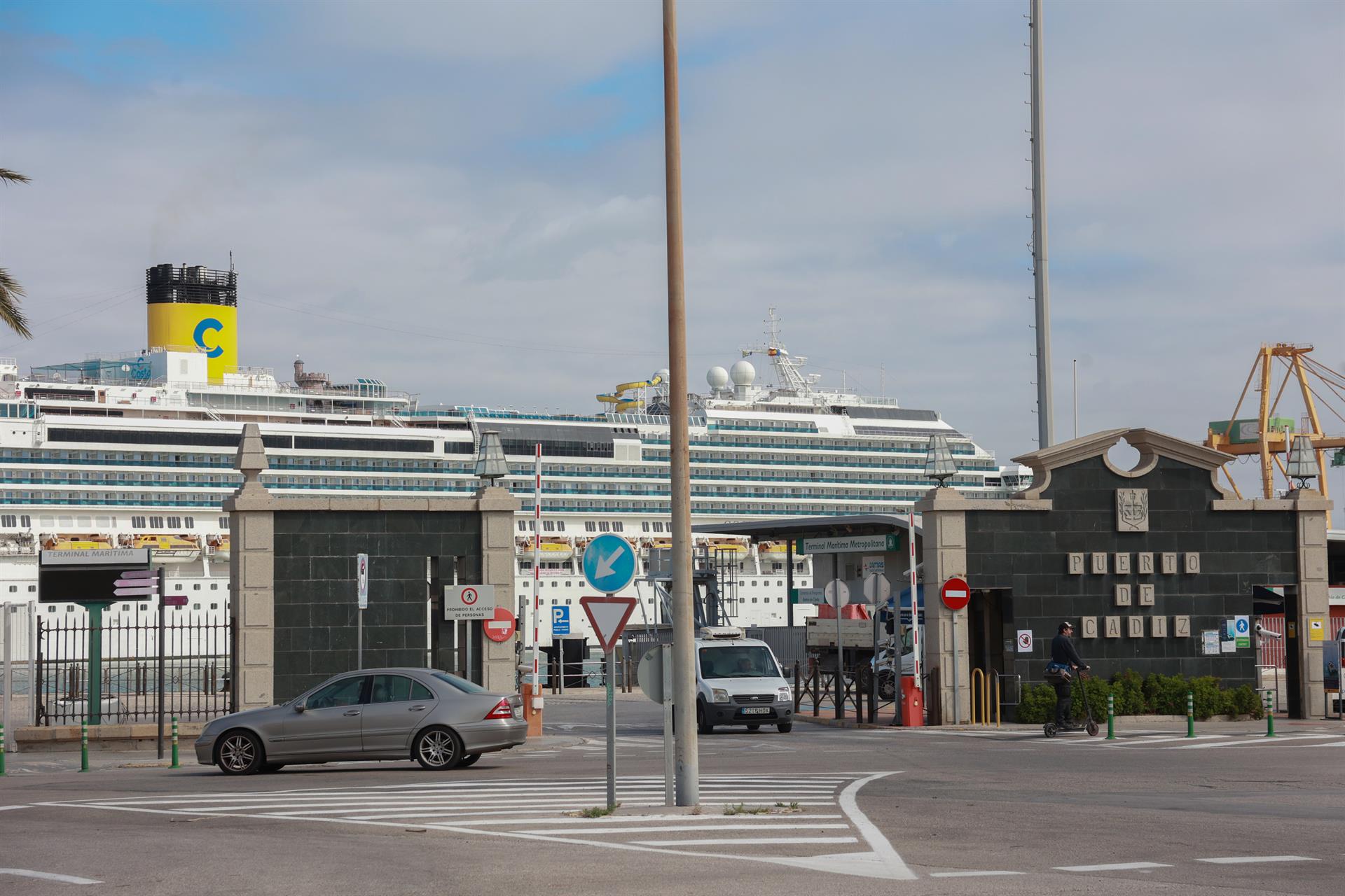 El Puerto de Cádiz recibe este jueves la llegada de más de 5.000 cruceristas