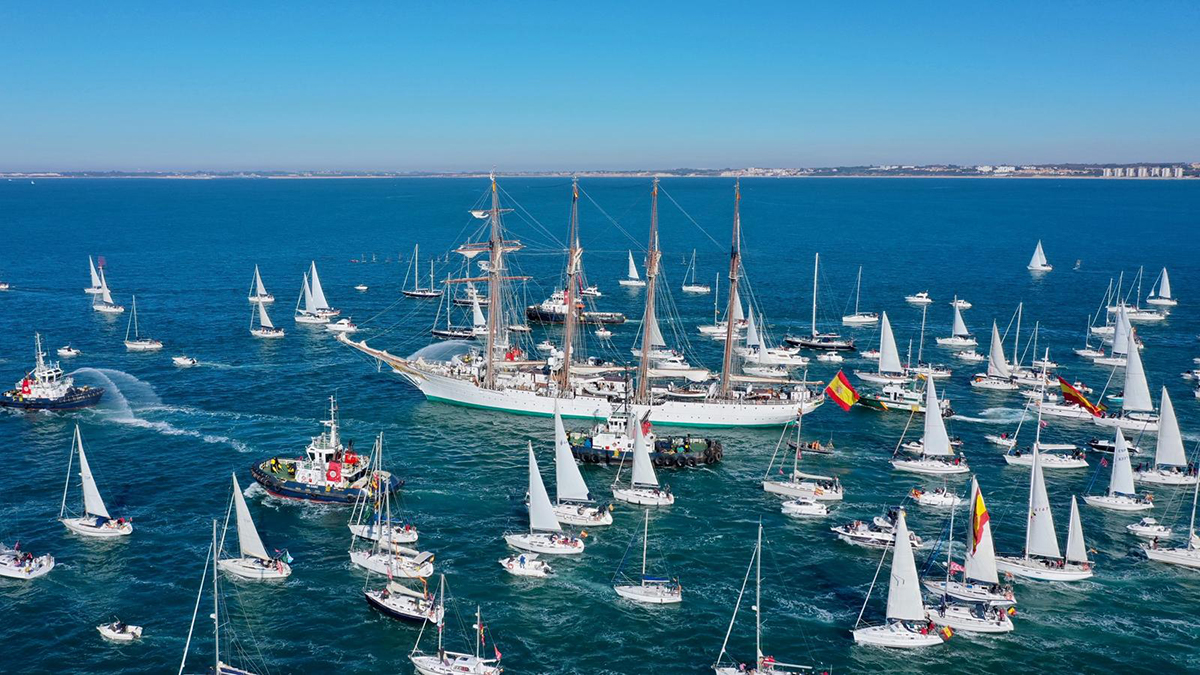 La Armada llega a la 37ª Copa América de Vela con el Buque Escuela “Juan Sebastián de Elcano”