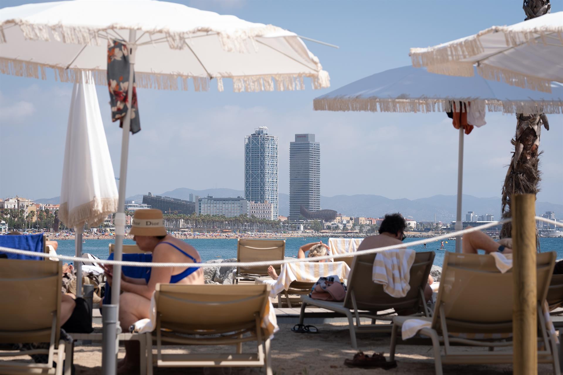 La ocupación de los hoteles de Barcelona baja un 4% en verano y registra precios récord