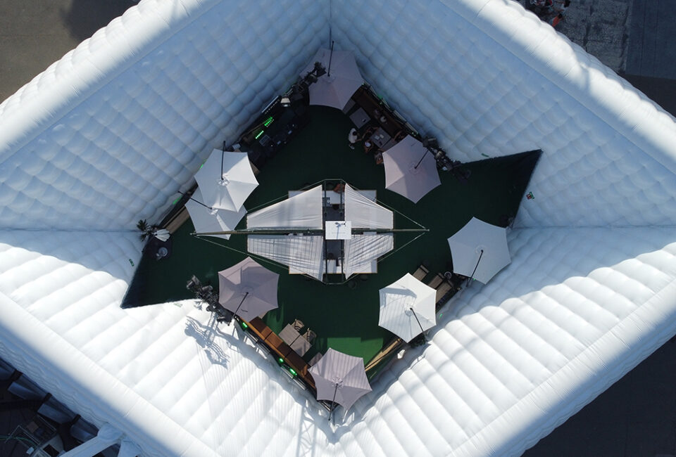 Espacio La Nube, ‘el barco de papel’ en tierra de la Copa de América