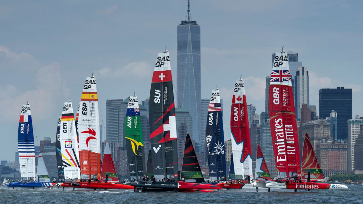 España defenderá su título de campeón de SailGP ante la mayor flota de F50 de la historia