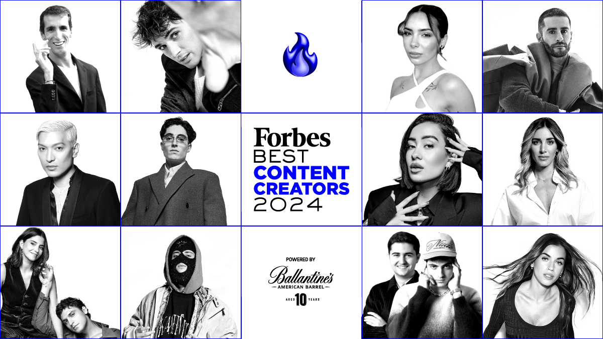 Estos son los ganadores de los Forbes Best Content Creators