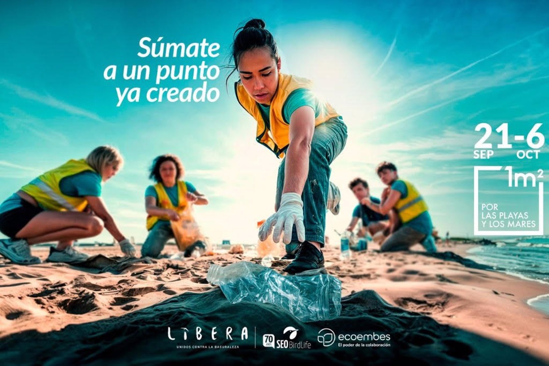 Paradores se suma a la campaña de recogida de basuraleza ‘1m2 por las playas y los mares’