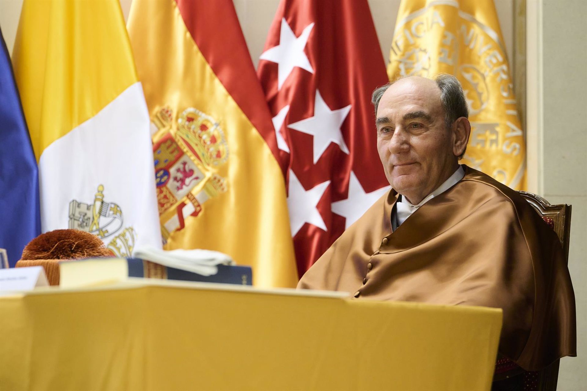 Galán (Iberdrola), investido doctor honoris causa por la Universidad Pontificia Comillas