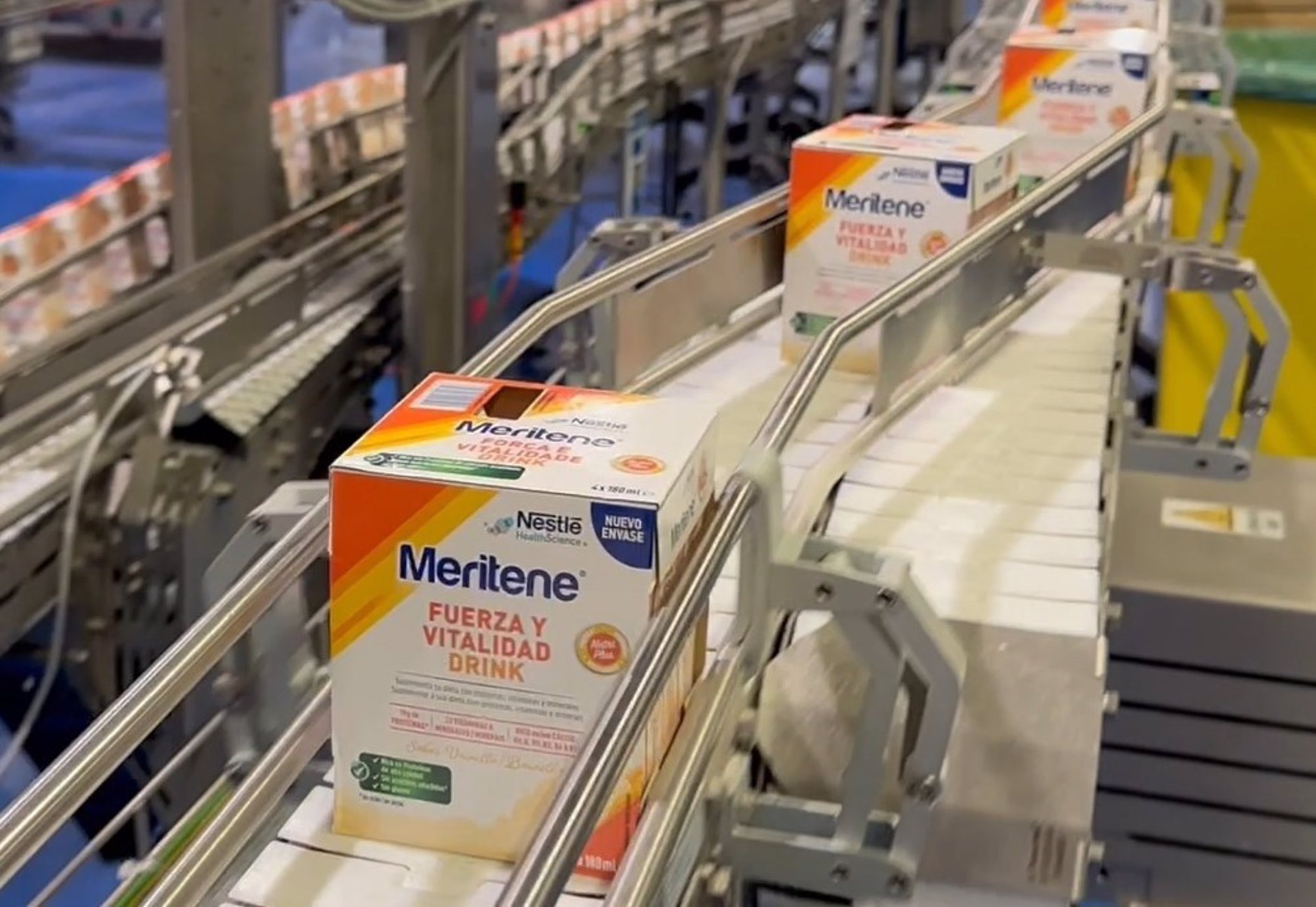 Nestlé abre una nueva línea de producción en su planta de Sebares (Asturias) tras invertir 7 millones
