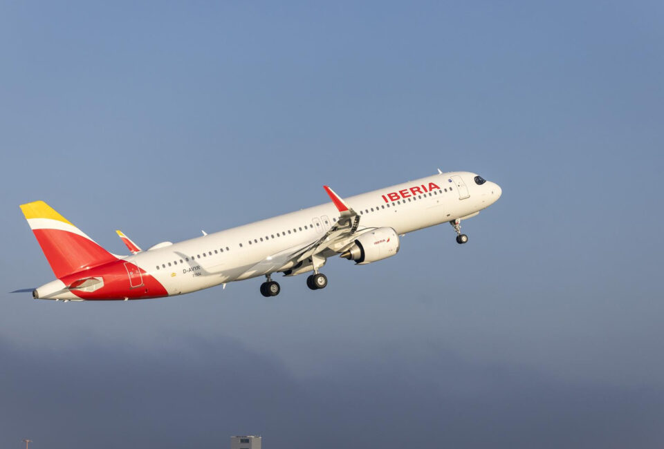 Iberia estrena su Airbus A321XLR, el avión de pasillo único para largas distancias