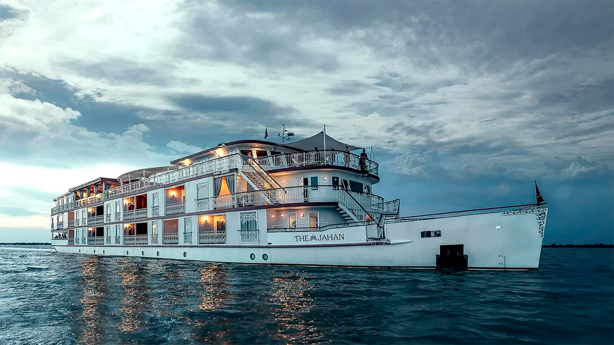 Así es la experiencia de navegar en un crucero de lujo por el río Mekong