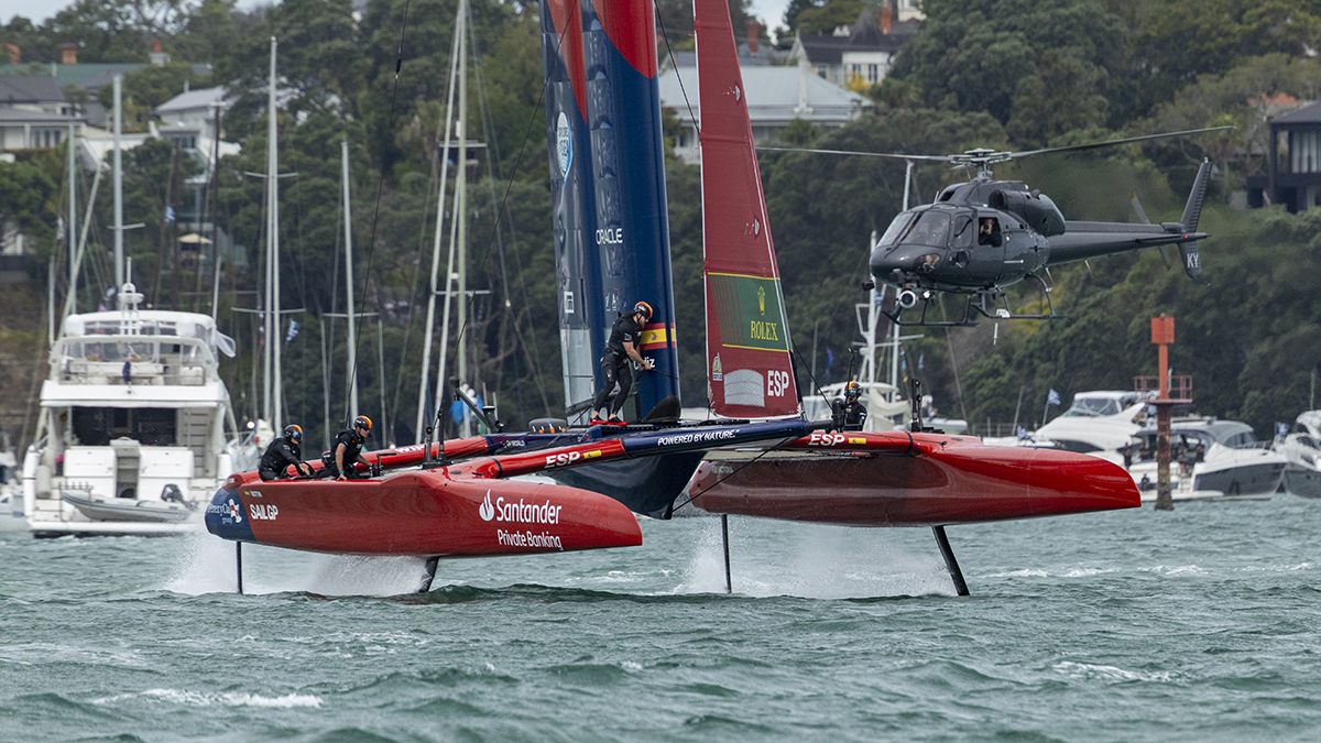 El equipo español de SailGP alcanza una merecida segunda posición en Auckland