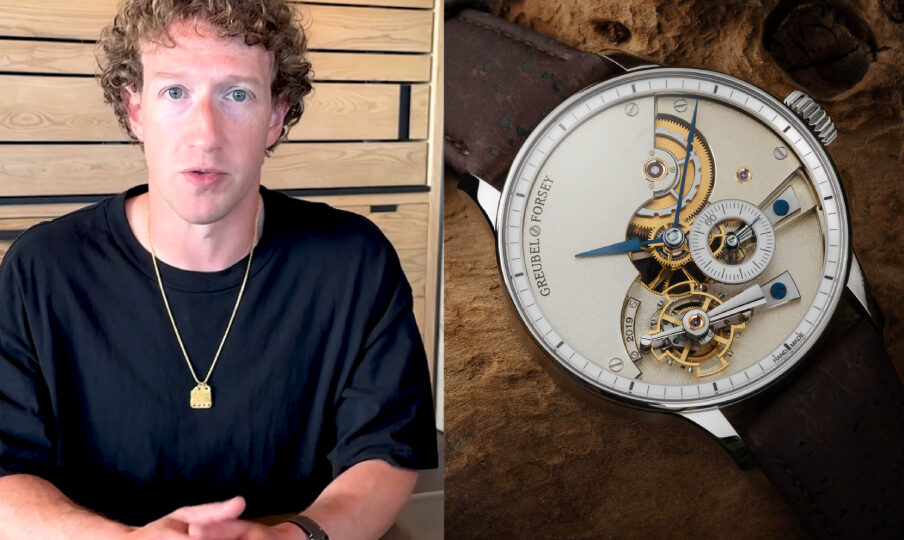 El último reloj de Mark Zuckerberg es la punta del iceberg de su colección