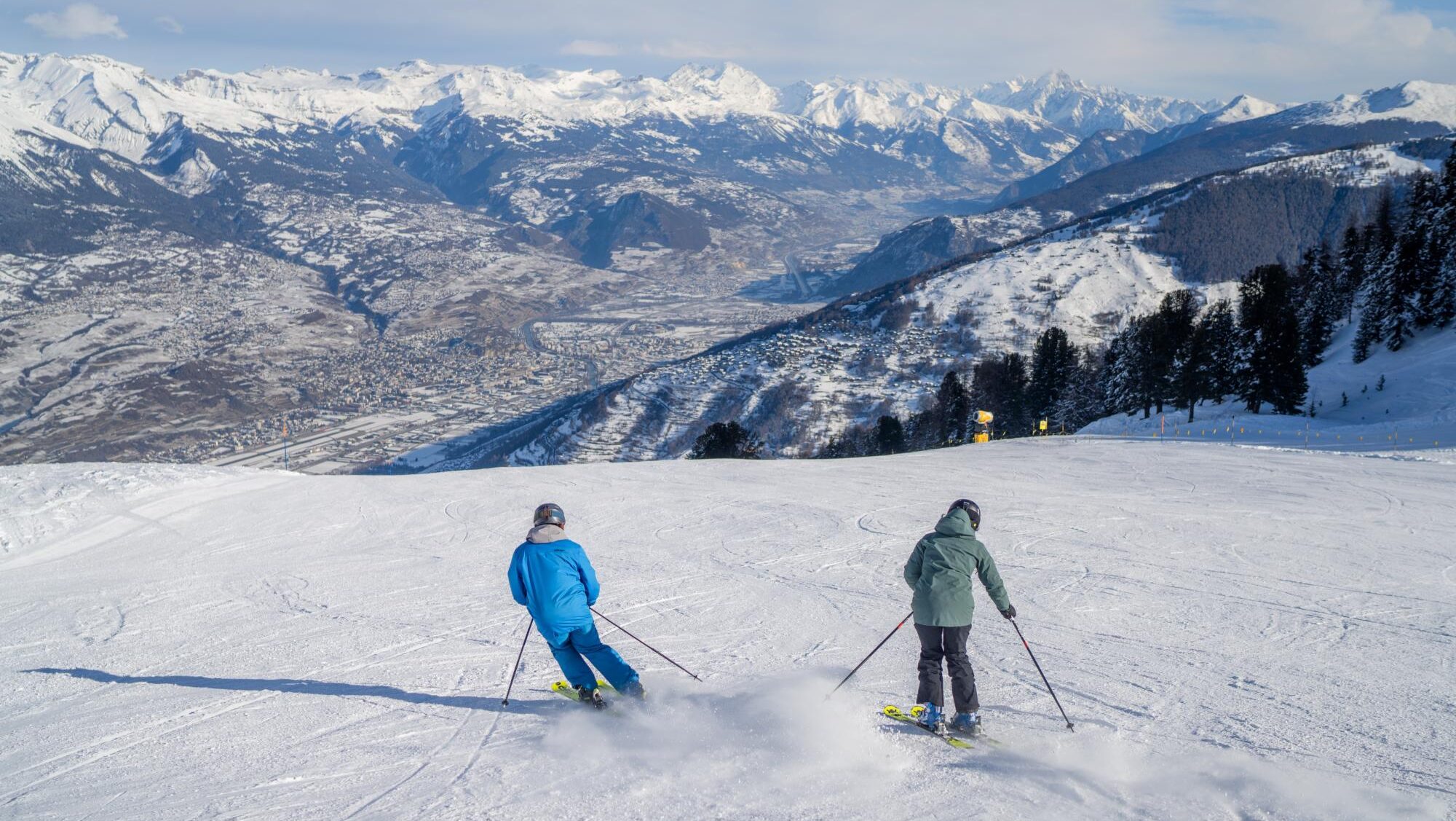 Nendaz, un paraíso natural para esquiar en el corazón de Suiza