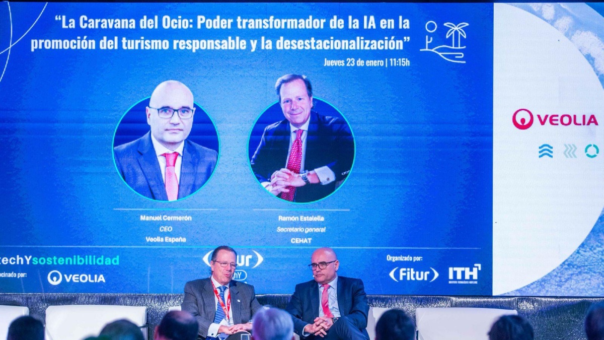 FITUR 2025: Veolia presenta en el foro #techYsostenibilidad sus medidas para lograr un turismo más sostenible