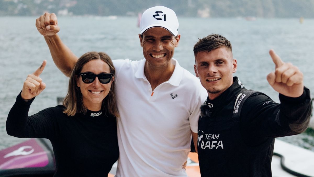 Rafa Nadal logra el primer triunfo con su equipo de barcos voladores