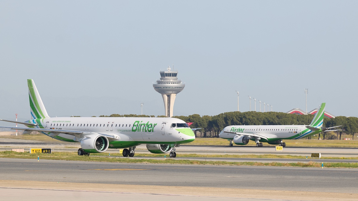 Binter ha ofertado más de 770.000 asientos en el primer año de su corredor aéreo Madrid-Canarias