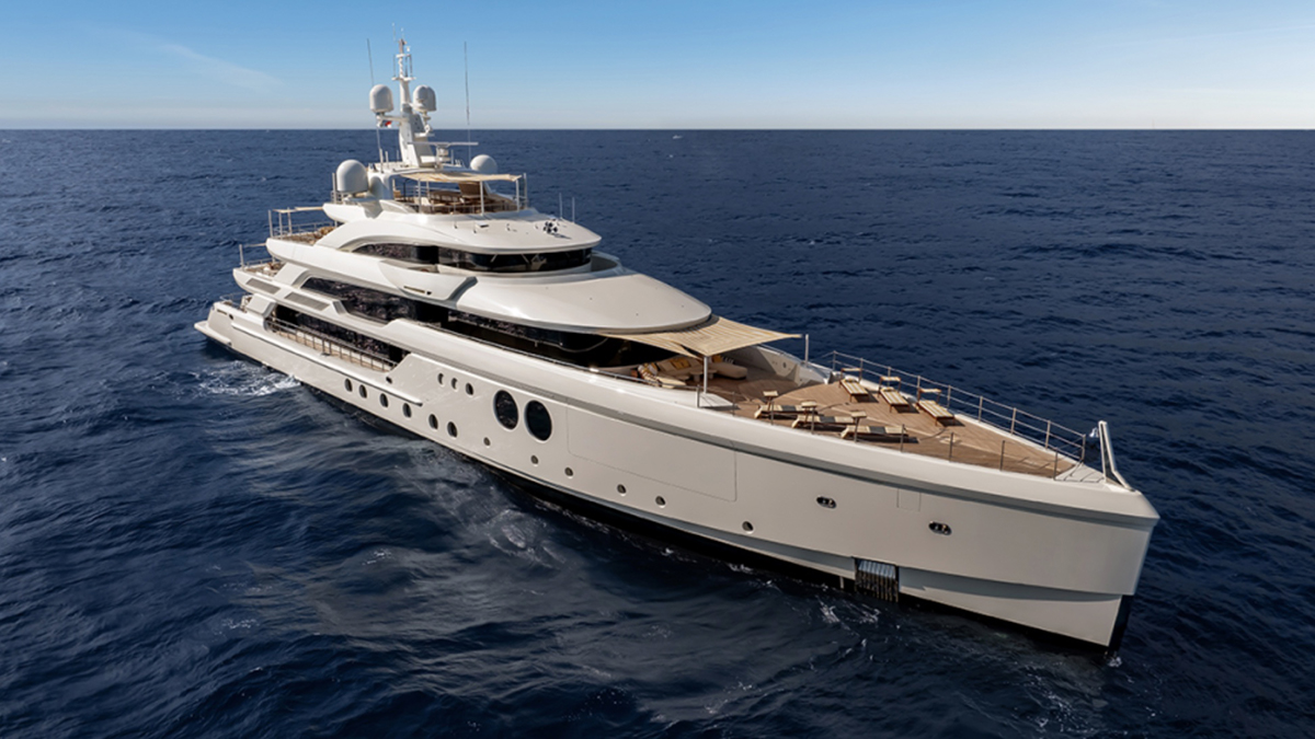 Kasper 7: el nuevo superyate de 67 metros de Benetti