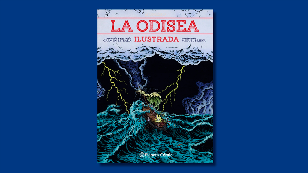 Libro de la semana | La Odisea ilustrada (editorial Planeta), traducida por Carmen Estrada y con dibujos de Miguel Brieva