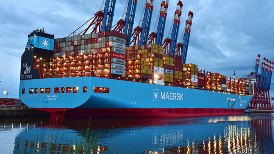 Maersk incrementa sus ganancias un 60% y pronostica un aumento del comercio en 2025