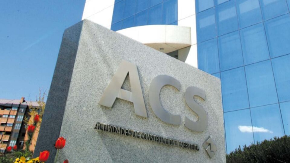 ACS impulsa sus resultados con dividendos récords de 1.000 millones