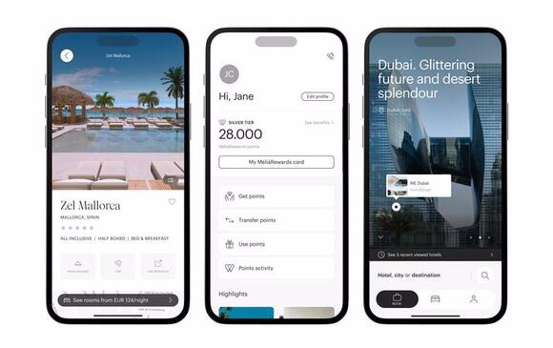 Meliá completa la renovación de sus canales de venta con una nueva ‘app’ móvil