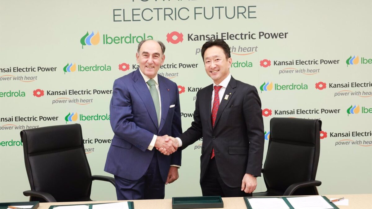 Iberdrola y la japonesa Kansai extienden su alianza para desarrollar proyectos de electrificación