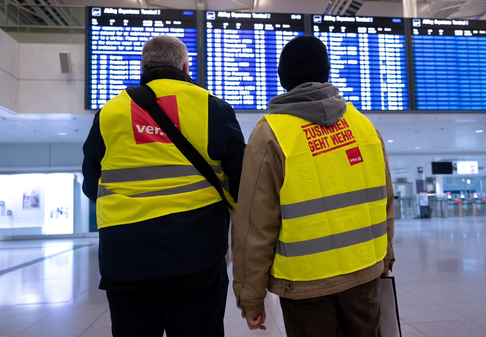 La huelga en el aeropuerto de Múnich provoca la cancelación del 80% de los vuelos para este jueves y viernes