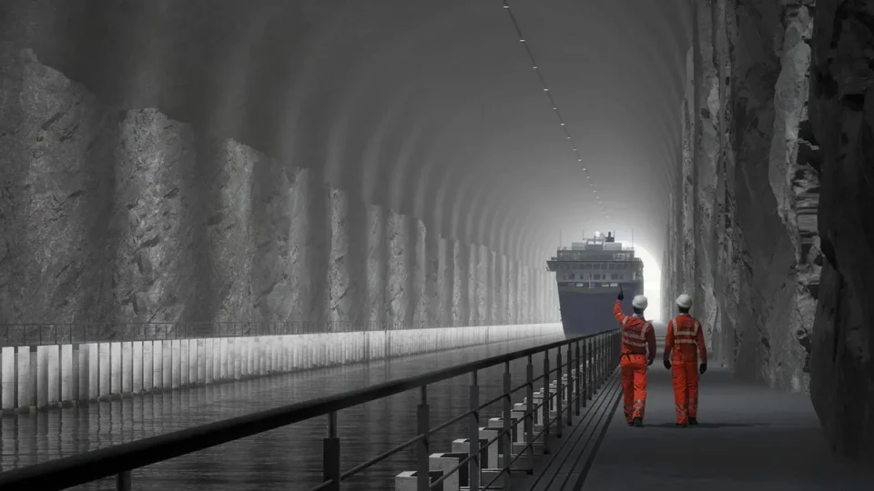 Acciona aspira a construir el primer túnel de barcos del mundo