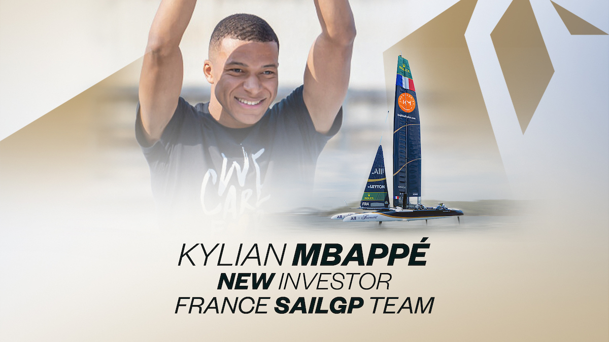 Mbappé invierte en el equipo francés de SailGP