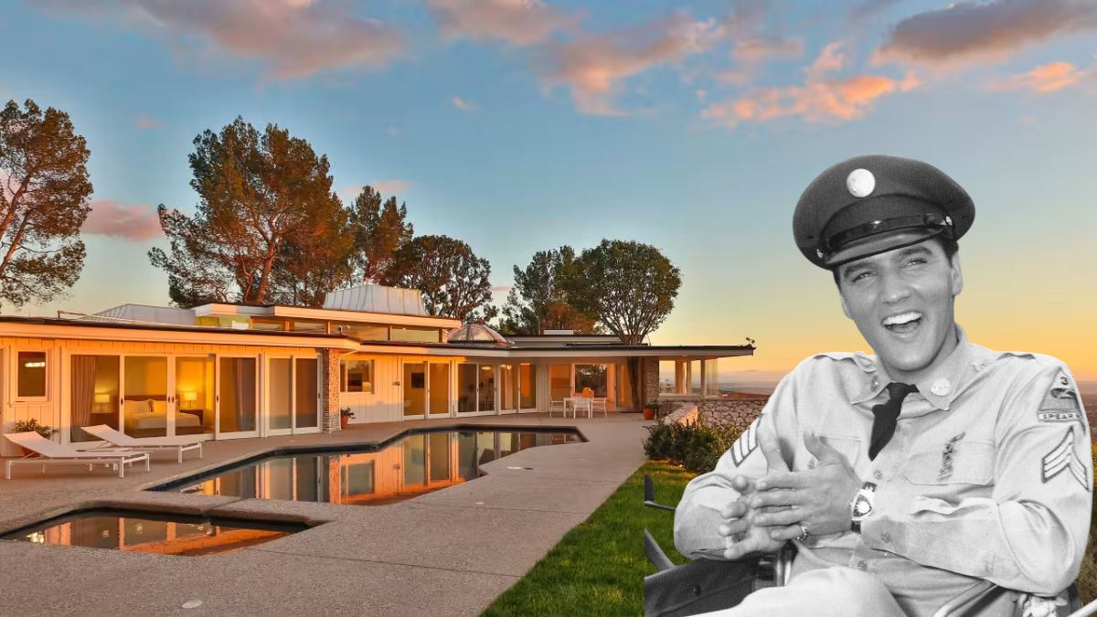 La lujosa mansión de Beverly Hills de Elvis Presley se vende por 24,5 millones de dólares