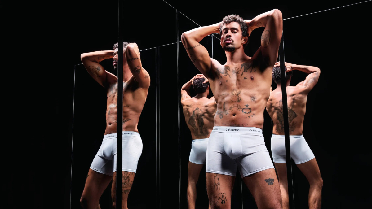 (Alegría para tus ojos) Bad Bunny, el nuevo cuerpazo que modela para Calvin Klein