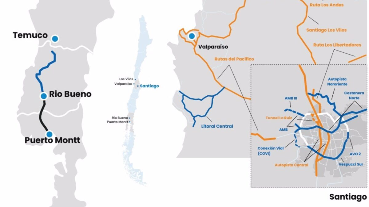 Mundys, accionista de Abertis, gana una autopista en Chile en la que invertirá 700 millones de euros