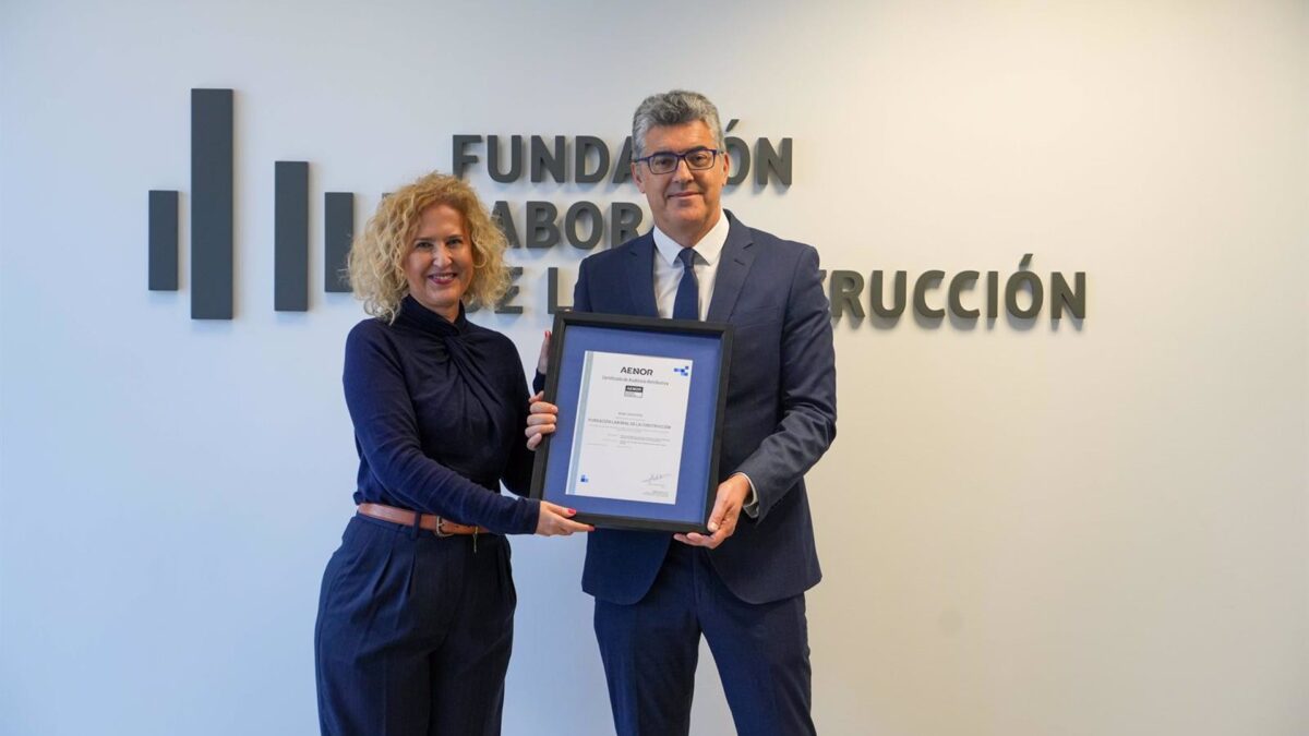 Aenor certifica a Fundación Laboral como entidad paritaria en materia salarial