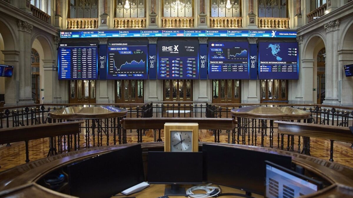 El Ibex 35 se deja un 1,9% en la semana pero salva los 13.000 puntos