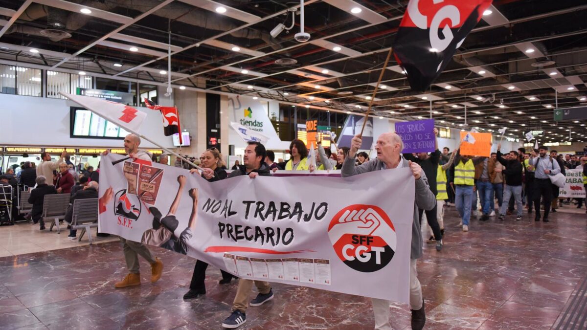 La huelga de Renfe continuará mañana aunque sin mayoría sindical