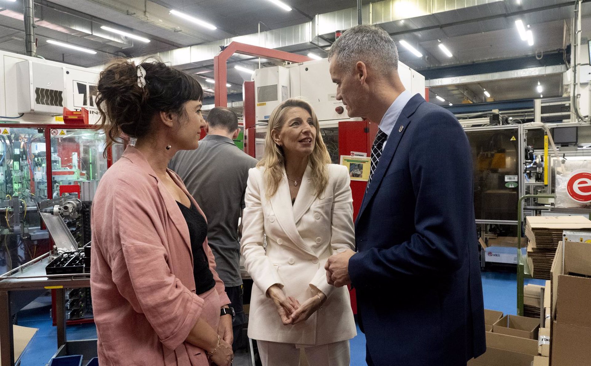 Díaz exige al PP que «se ponga del lado del país» para apoyar a las empresas frente a los aranceles