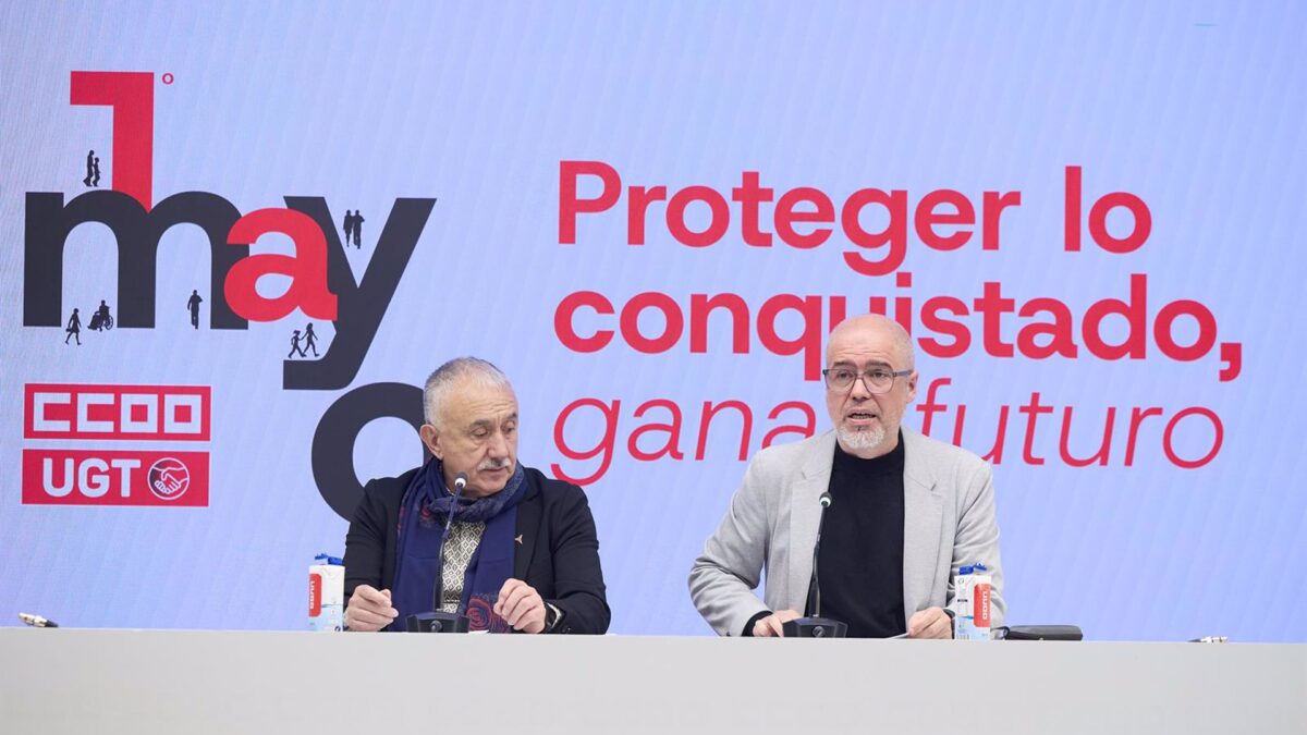 CCOO y UGT se manifestarán el 1 de Mayo por la rebaja de jornada y para ...