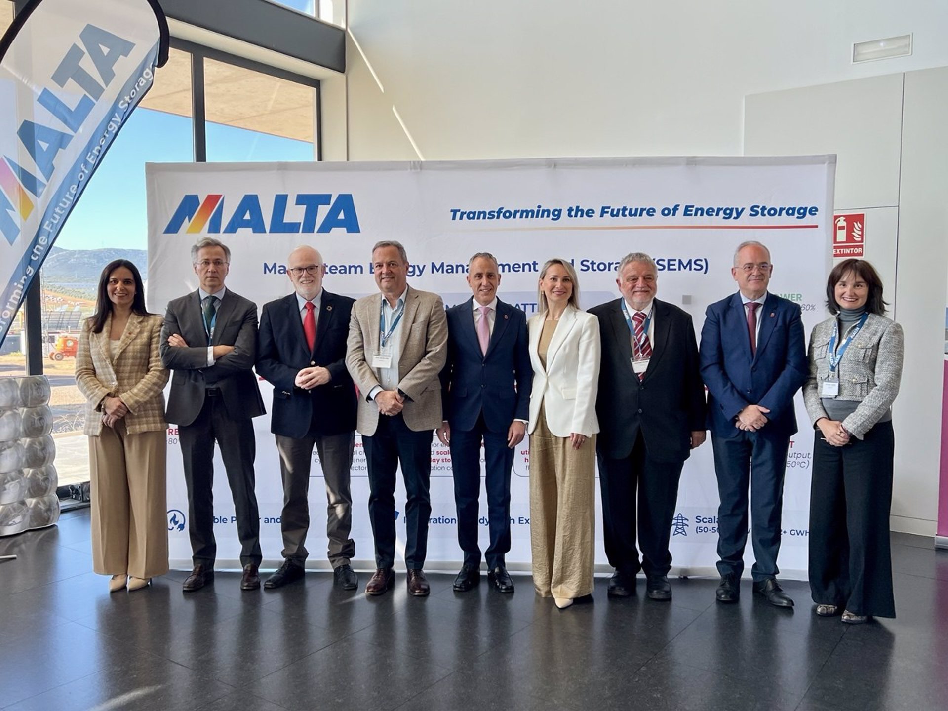 Malta Inc presenta en Puertollano su planta piloto de almacenamiento energético, participada por Bill Gates