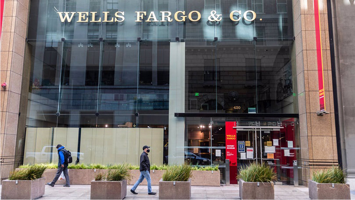 Wells Fargo gana 4.052 millones de euros en el primer trimestre, un 7% más pese al retroceso de los intereses