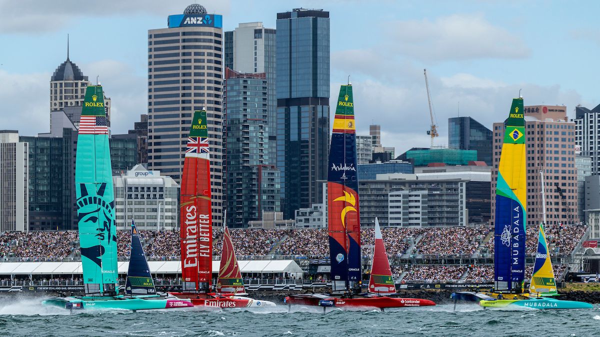 Sail GP ofrecerá por primera vez en Cádiz una grada frente al mar
