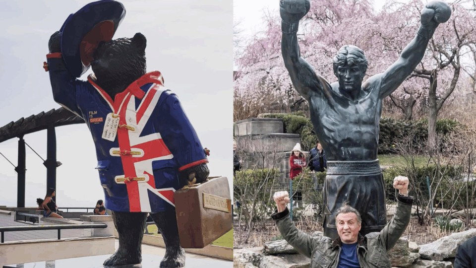 Estas son las estatuas que debes visitar si eres amante del cine
