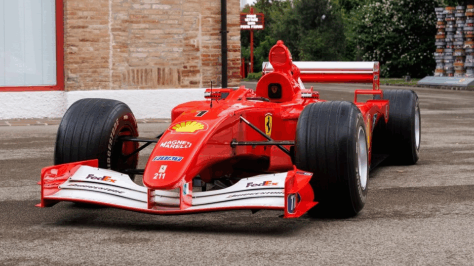 Este es el precio por el que subastaron un Ferrari de Schumacher