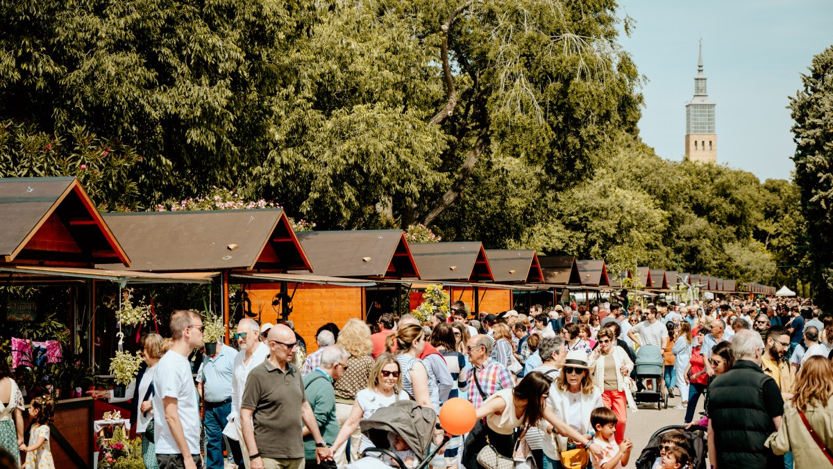 El festival «Zaragoza florece» llena la capital aragonesa de cultura, moda y experiencias