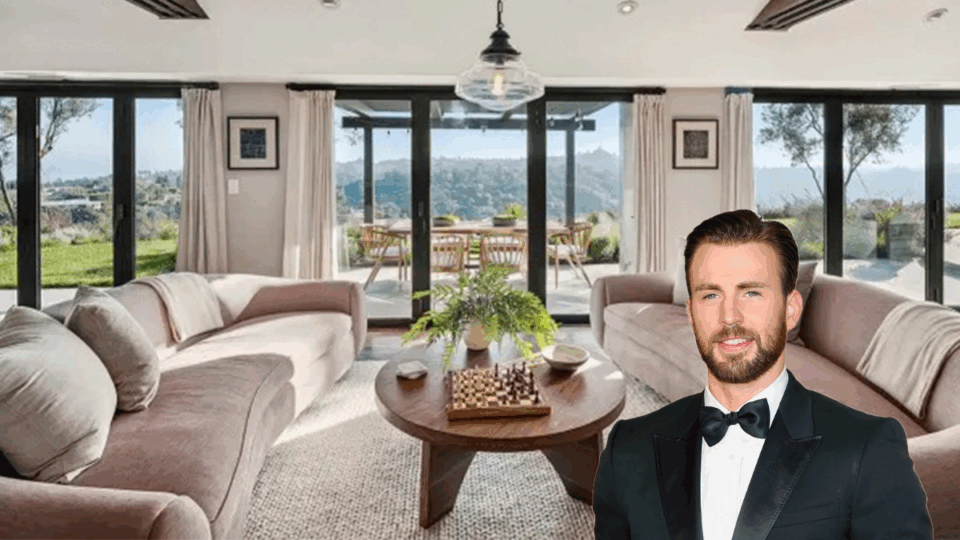 Así es la casa de Chris Evans en Hollywood Hills: en venta por 7 millones de dólares
