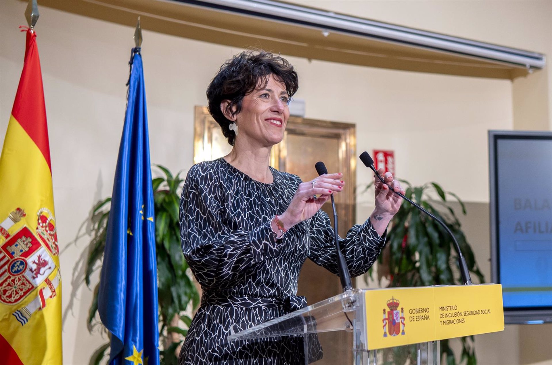 Saiz destaca que en abril se alcanzó récord de afiliados incluso sin el efecto Semana Santa