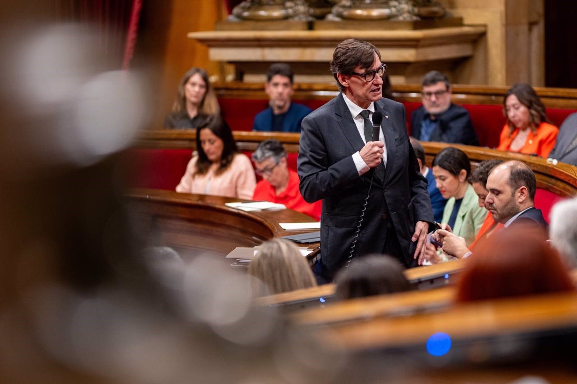 Illa asegura que el Govern no es espectador de la OPA al Sabadell: «Hago más de lo que digo»