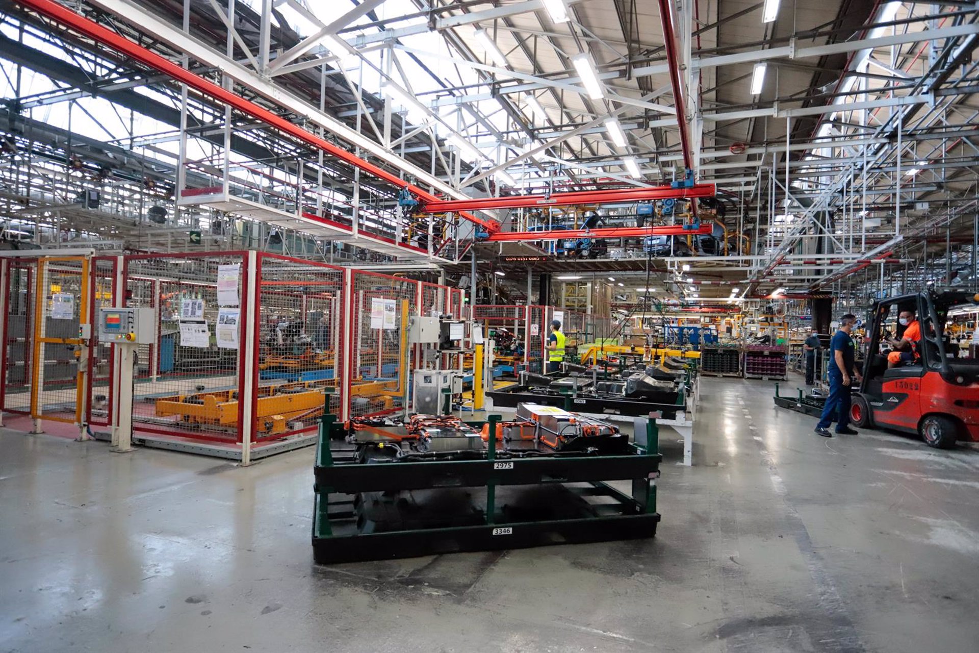 La producción industrial se dispara un 8,5% en marzo tras dos meses en negativo