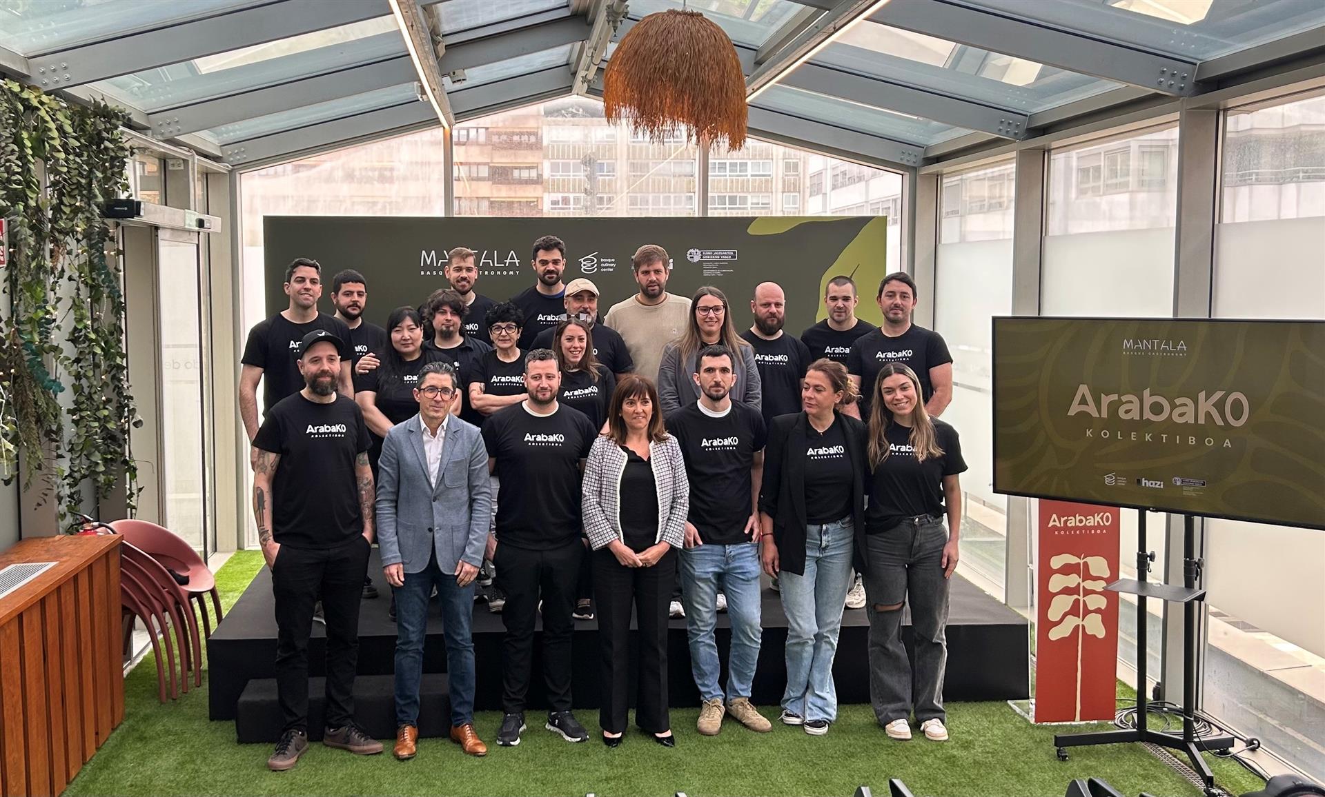 Cocineros y cocineras de 14 restaurantes promocionarán la gastronomía de Álava