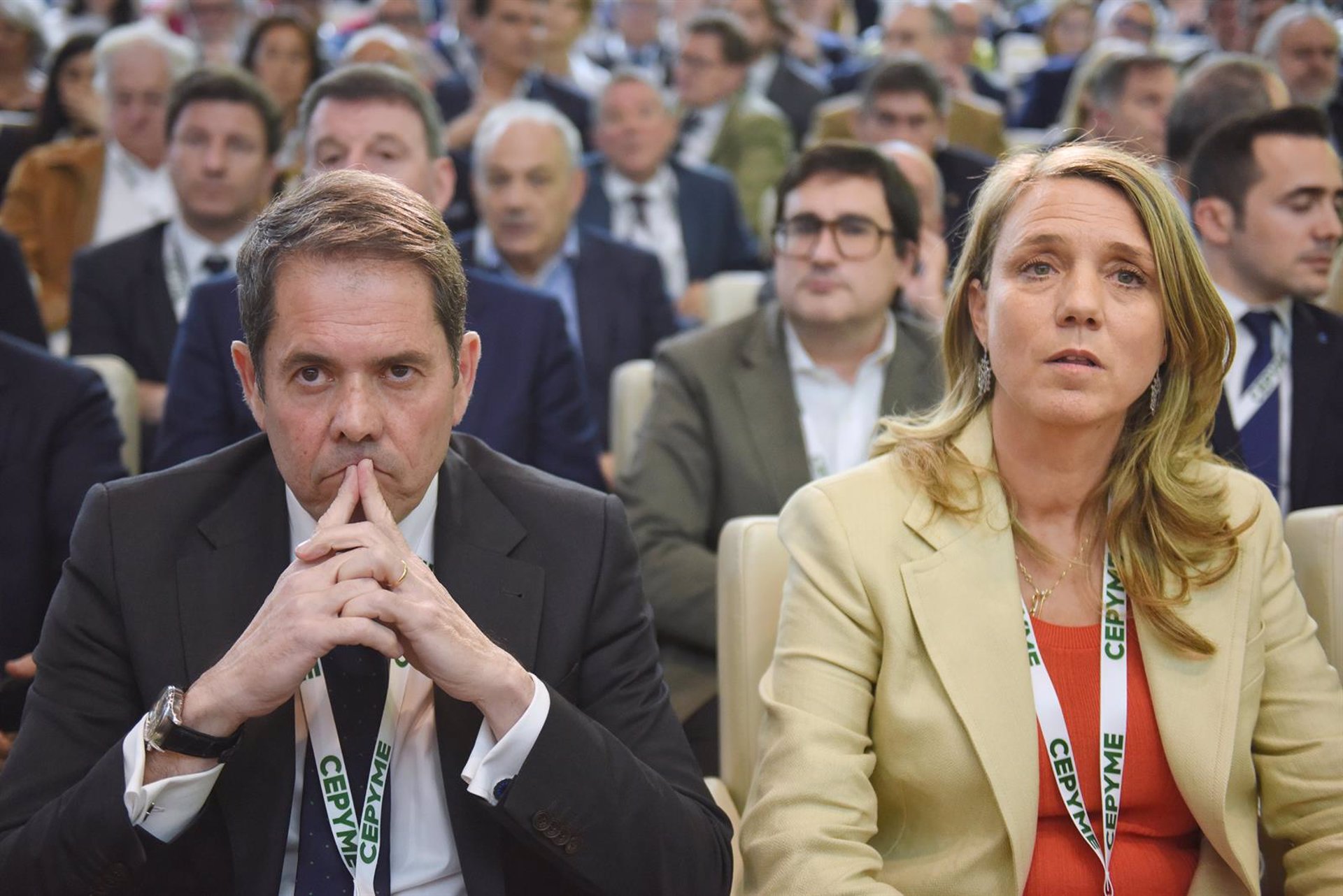 Garamendi (CEOE) celebra la victoria de Ángela de Miguel, la primera mujer en dirigir una organización social
