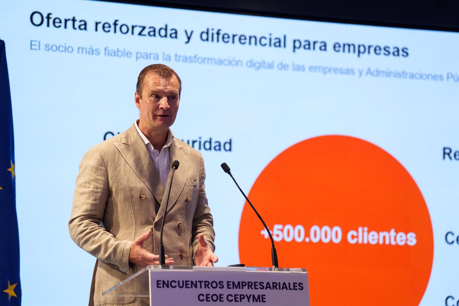 Spenger (MasOrange) insiste en la necesidad de consolidación en el sector de las telecos en Europa