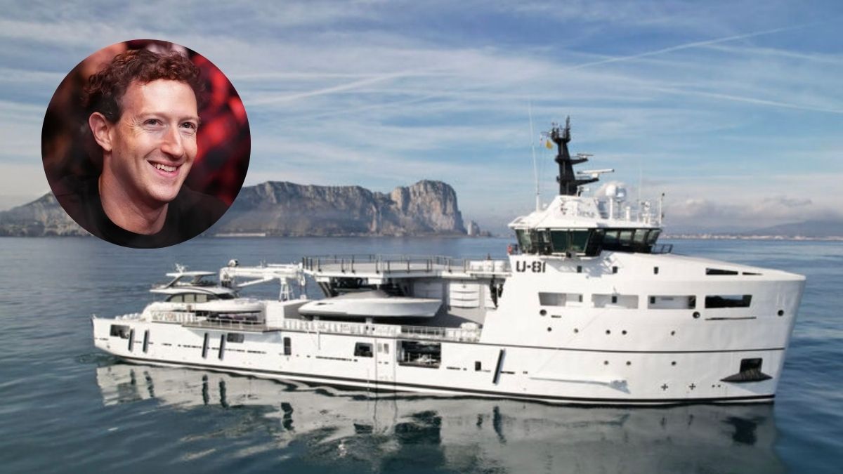 Este es el U-81, el nuevo superyate de Mark Zuckerberg de 100 millones de dólares